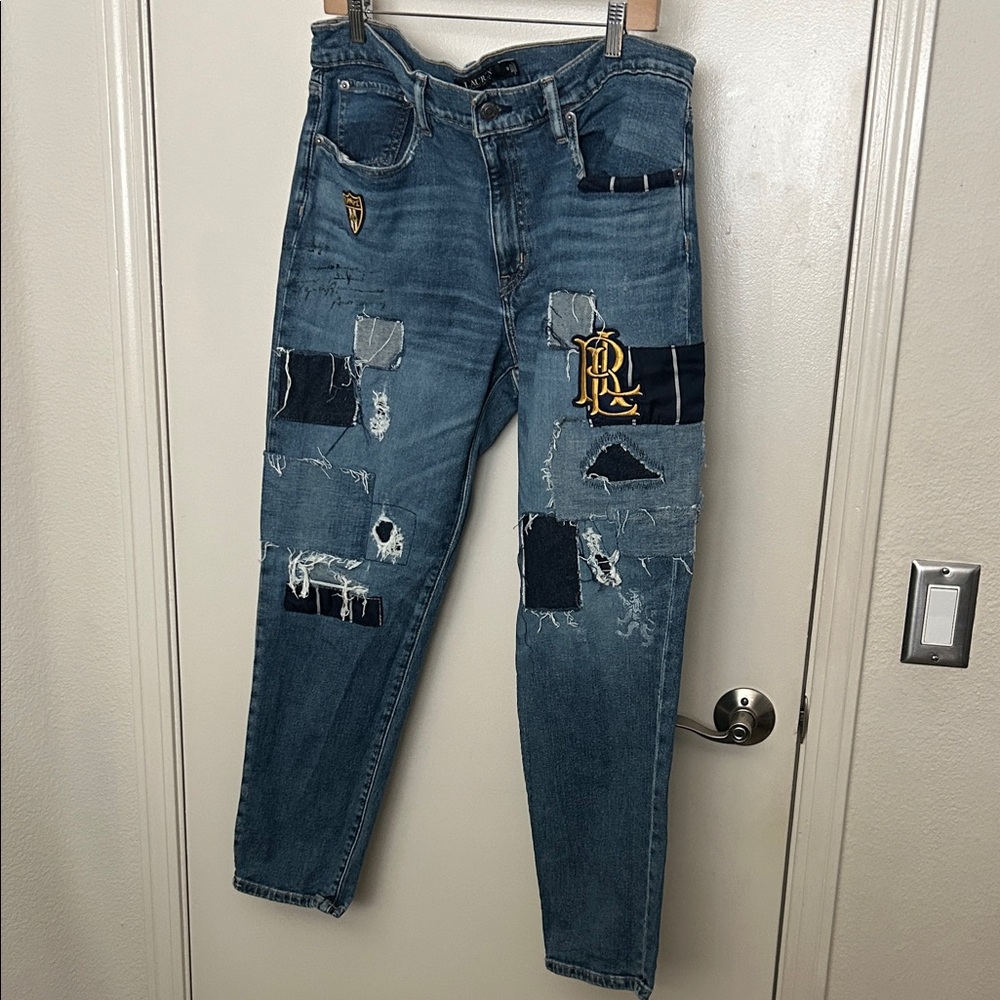 Ralph Lauren Women’s Denim Patchwork Jeans